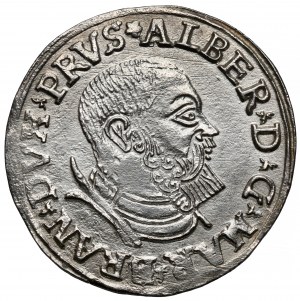 Prussia, Albrecht Hohenzollern, Trojak Königsberg 1535