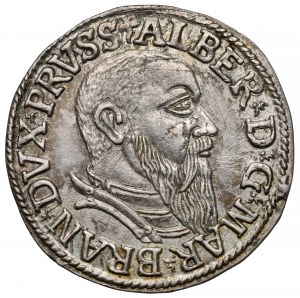 Prusse, Albrecht Hohenzollern, Trojak Königsberg 1542