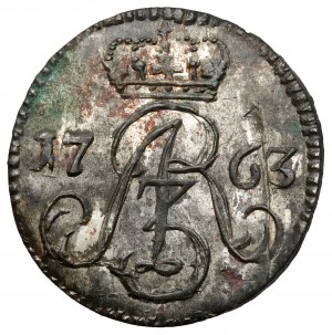 Augustus III Saxon, Shelleguard of Torun 1763 - stars - BEAUTIFUL