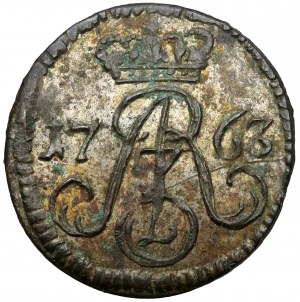 Augustus III Saxon, Shelleguard of Torun 1763 - stars - BEAUTIFUL