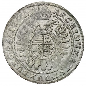 Slesia, Leopoldo I, 15 krajcars 1661 GH, Wrocław