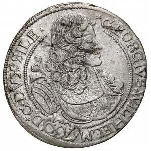 Śląsk, Jerzy Wilhelm, 15 krajcarów 1675 CB, Brzeg
