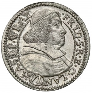 Slesia, Federico d'Assia, 6 krajcars 1680 LPH, Nysa - bella