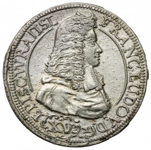 Sliezsko, Franz Ludwig, 15 krajcars 1693 LPH, Nysa