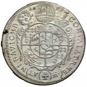 Silésie, Franz Ludwig, 15 krajcars 1693 LPH, Nysa