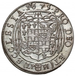 Silesia, Frederick of Hesse, 15 krajcars 1679 LPH, Nysa