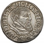 Śląsk, Jan Kostrzyński, Trojak 1545, Krosno - bardzo rzadki