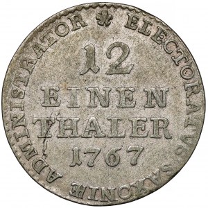 Saksonia, Xaver, 1/24 talara 1767 EDC