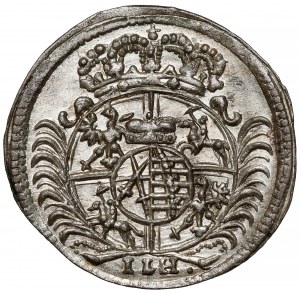 Augusto II il Forte, 3 talleri 1701 ILH, Dresda - campione