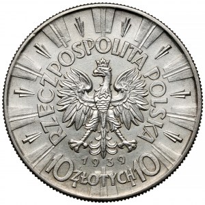 Piłsudski 10 złotych 1939