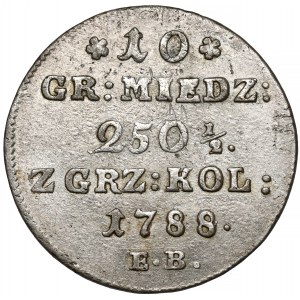 Poniatowski, 10 groszy 1788 EB