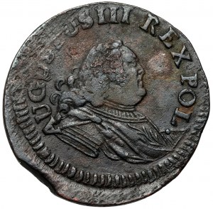 August III Sas, Gubin penny 1753 - AUGUSTUS - rare