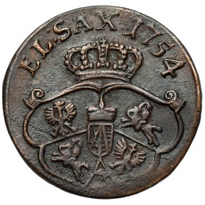 August III Sas, Grosz 1754