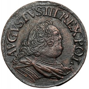 August III Sas, Grosz 1754 - szeroka