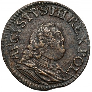 August III Sas, Grosz 1754 - wąska