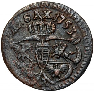 August III Sas, Gubin shellac 1753 - letter A