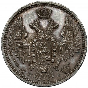 Russia, Nicola I, 20 copechi 1850