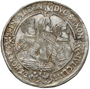 Sasko-Altenbursko, Johann Philipp I, Friedrich VIII, Johann Wilhelm IV a Friedrich Wilhelm II, Thaler 1625