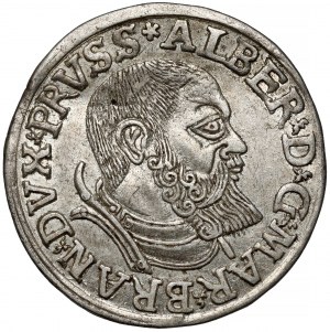 Prussia, Albrecht Hohenzollern, Trojak Königsberg 1540