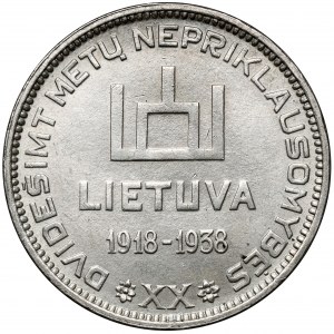Lituanie, 10 Litas 1938 - Smetona