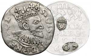 Žigmund III Vasa, napodobenina trojky 1607 - Transylvánia