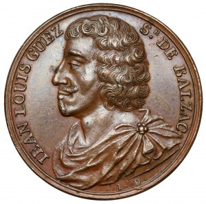 Francja, Ludwik XVIII (1814-1824), Medal z serii 