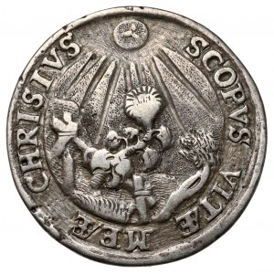 Saksonia, Medal 1620 (?) - CHRISIVS SCOPVS VITAE MEAE