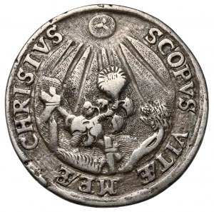 Germany, Saxony - Medal (later cast) 1620 - CHRISIVS SCOPVS VITAE MEAE - sta.