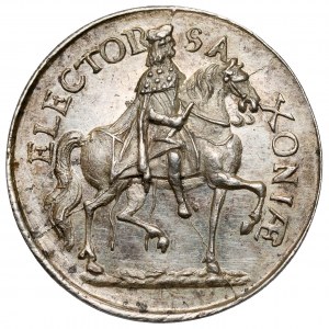 Allemagne, Saxe, Johann Georg III, Médaille sans date (1690)