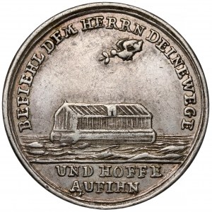 Schlesien, Medaille der schlesischen Flutkatastrophe (18. Jahrhundert)