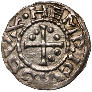 Regensburg, Heinrich II (955-976 / 985-995) Denar