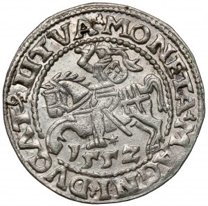 Sigismund II Augustus, Half-penny Vilnius 1552 - beautiful