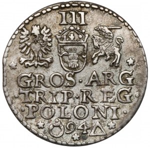 Sigismondo III Vasa, Trojak Malbork 1594