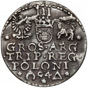 Zygmunt III Waza, Trojak Malbork 1594