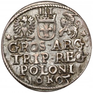 Zikmund III Vasa, Trojak Krakov 1605