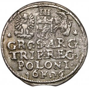 Zygmunt III Waza, Trojak Kraków 1606