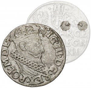 Sigismund III Vasa, Trojak Kraków - WITHOUT date digits