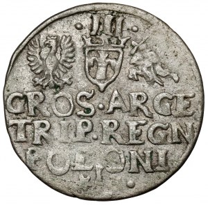 Zygmunt III Waza, Trojak Kraków - BEZ cyfr daty