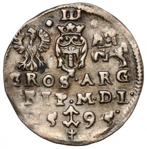 Sigismund III Vasa, Troika Vilnius 1595 - Prussia