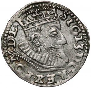 Sigismund III Vasa, Trojak Poznań 1595 - rare