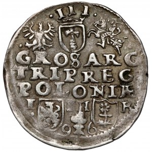 Zygmunt III Waza, Trojak Poznań 1596