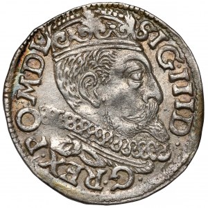 Zygmunt III Waza, Trojak Poznań 1599 - bardzo ładny