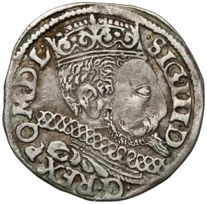 Sigismond III Vasa, Trojak Poznań 1598 - fleur