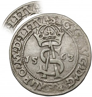 Sigismondo II Augusto, Troika Vilnius 1563 - LITV - raro