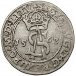 Zygmunt II August, Trojak Wilno 1563 - LITV - rzadki
