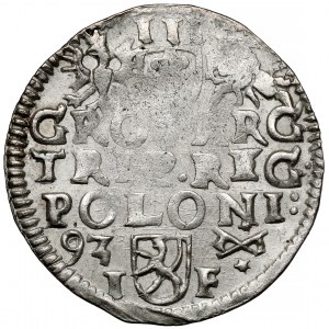Sigismund III. Vasa, Trojak Poznań 1593 - eine weitere Krone