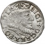 Zygmunt III Waza, Trojak Poznań 1593 - inna korona