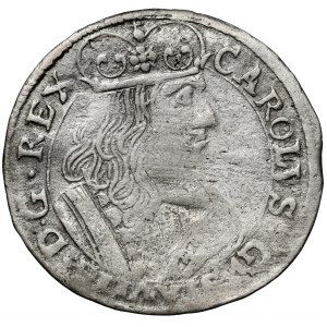 Karol X Gustaw, Szóstak Elbląg 1659 - inne popiersie