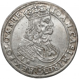 John II Casimir, Ort Krakow 1668 - Slepowron - rare