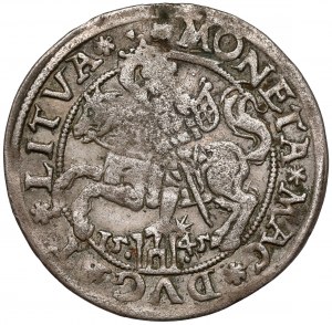 Zygmunt II August, Grosz na stopę litewską 1545 - RZADKOŚĆ